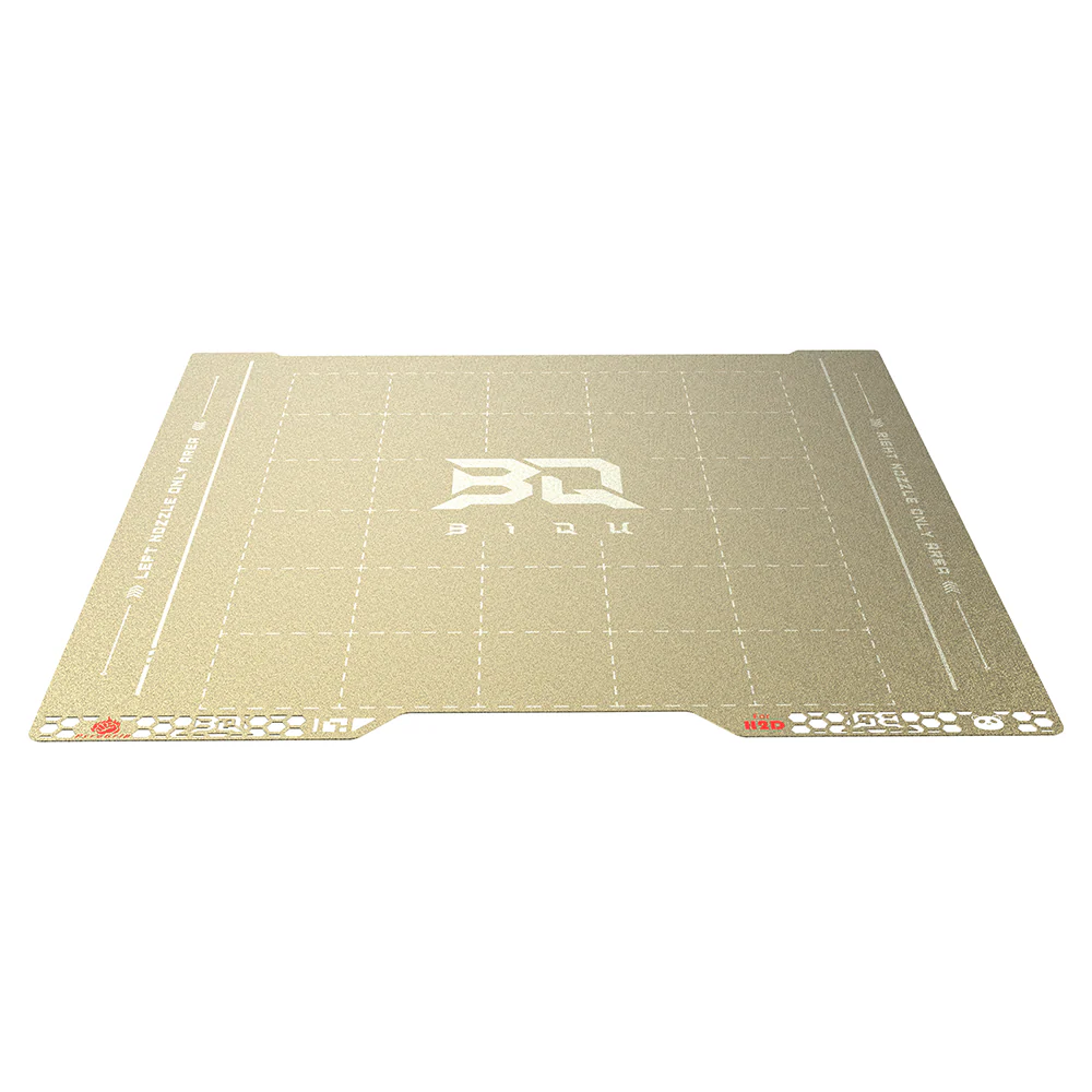 BIQU Pyrogrip Build Plate 346MM x 355MM Spring Steel Sheet Double-Sided Textured PEI Grid for Bambu Lab H2D/H2S/H2C Printers - Image 7
