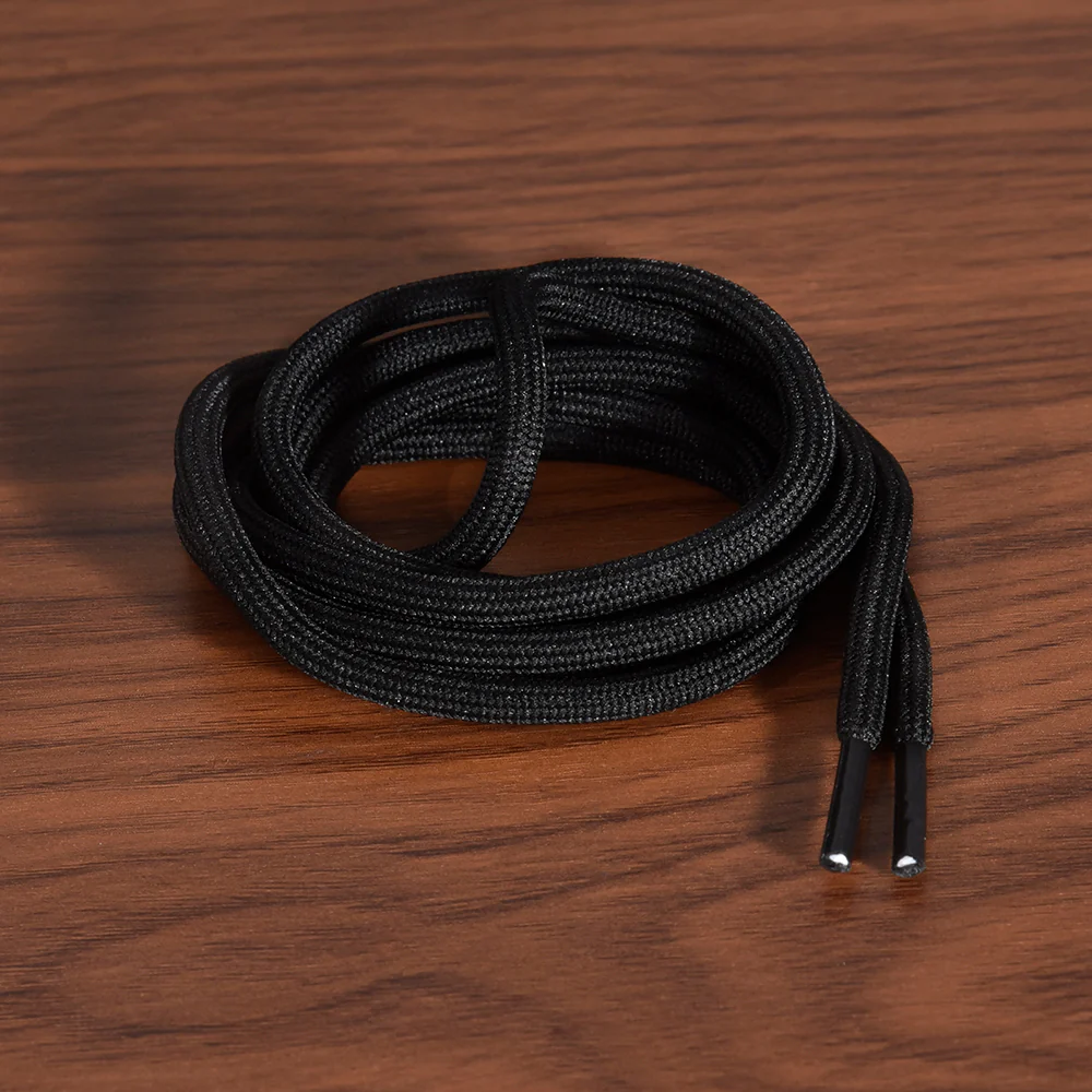 BIQU Round Shoelaces – 2 Pairs Black & 2 Pairs White  | 100cm & 140cm - Image 11