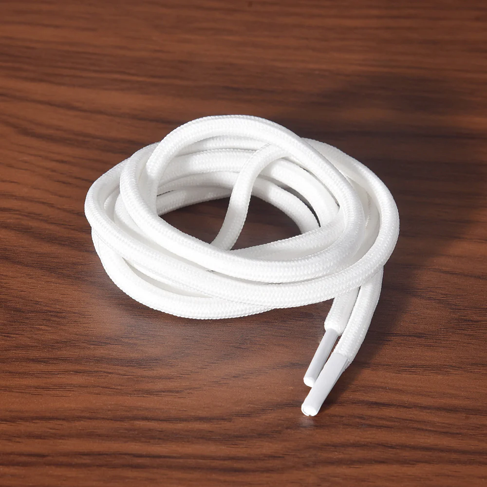 BIQU Round Shoelaces – 2 Pairs Black & 2 Pairs White  | 100cm & 140cm - Image 12