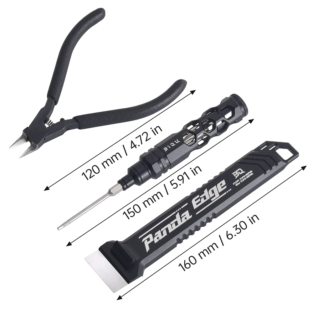 BIQU Sidekick Tool Kit Essential 5-in-1 Set with Edge Spatula and Precision Cutter for 3D Printing - Image 4