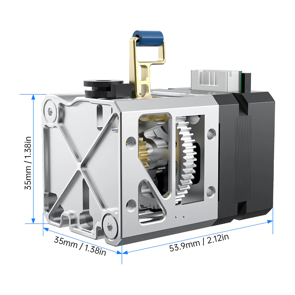BIQU H2 V2X All-metal Extruder for Voron StealthBurner EVA V3 Printhead DIY Hotend Parts - Image 6