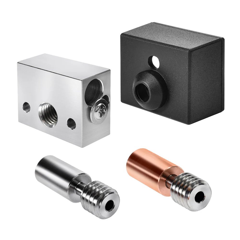 Sprite Extruder High Temperature Heater Block Kit for Creality Ender 3 S1 Pro/Ender 3 S1 with Nozzles Thermistor Cartridge Hearter for Choice - Image 10