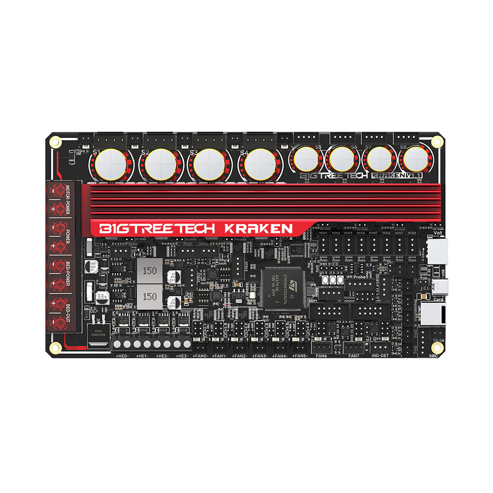 BIGTREETECH Kraken V1.1 - High Current, 8-Axis Motherboard