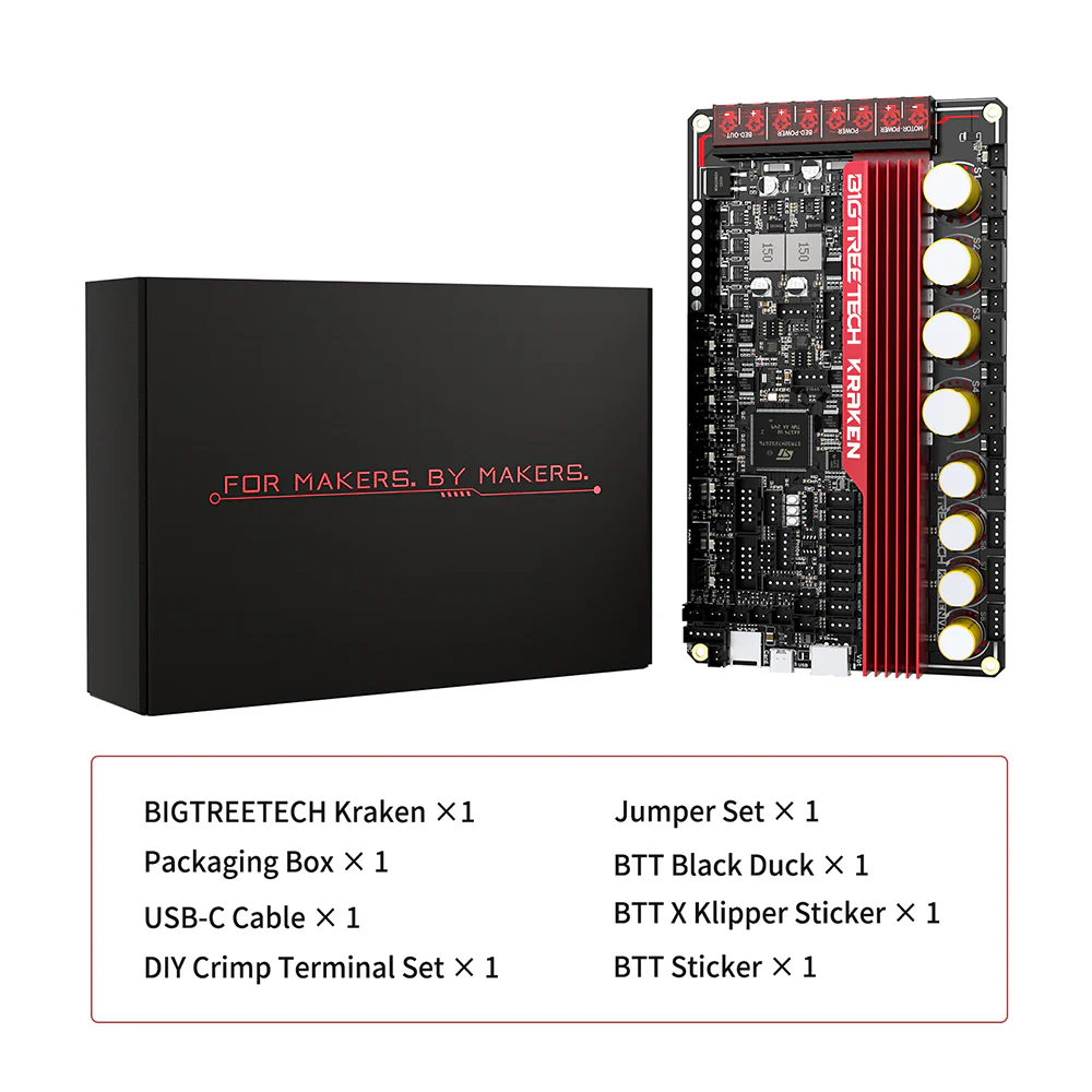 BIGTREETECH Kraken V1.1 - High Current, 8-Axis Motherboard - Image 12