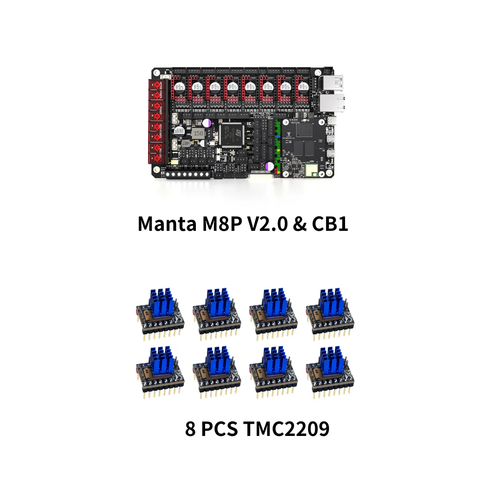 BIGTREETECH Manta M4P/M8P/M5P Control Board running Klipper with CB1/CB2/CM4 - Image 35