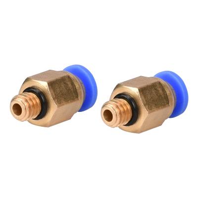 Lots PC4-M6 Pneumatic Straight Fitting Remote Tracheal Joint Connector for 4mm OD tubing M6 6mm Reprap 3D Printer Printers - Image 3