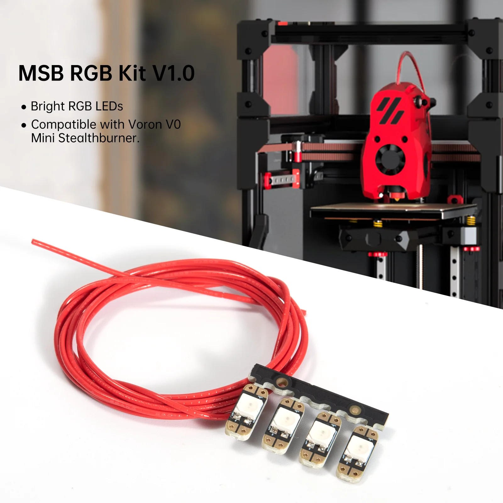 BIGTREETECH ESB/MSB/SB RGB Kit V1.0 Mini Button Bright RGB Leds 3D Printer Parts For Voron Printers - Image 13