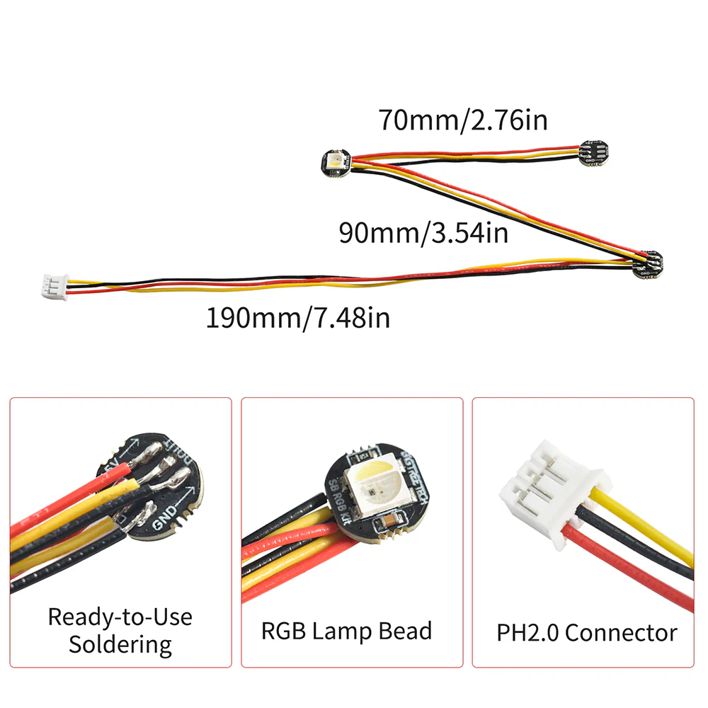 BIGTREETECH ESB/MSB/SB RGB Kit V1.0 Mini Button Bright RGB Leds 3D Printer Parts For Voron Printers - Image 22