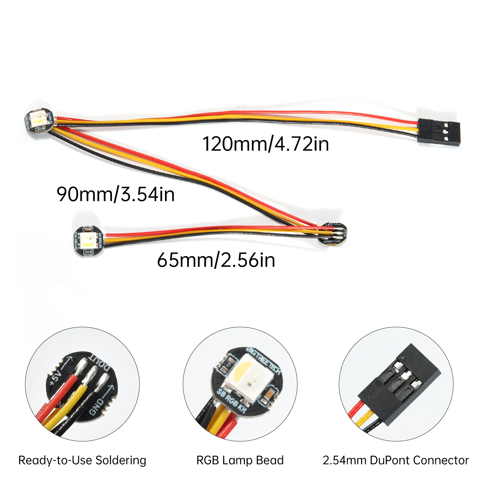 BIGTREETECH ESB/MSB/SB RGB Kit V1.0 Mini Button Bright RGB Leds 3D Printer Parts For Voron Printers - Image 4