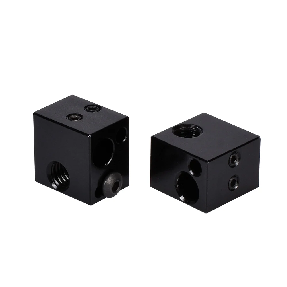 V5 Heater Block Aluminum Block V5 Silicone Sock 3D Printer Parts Fit J-head Hotend Bowden Extruder To Thermistor - Image 3