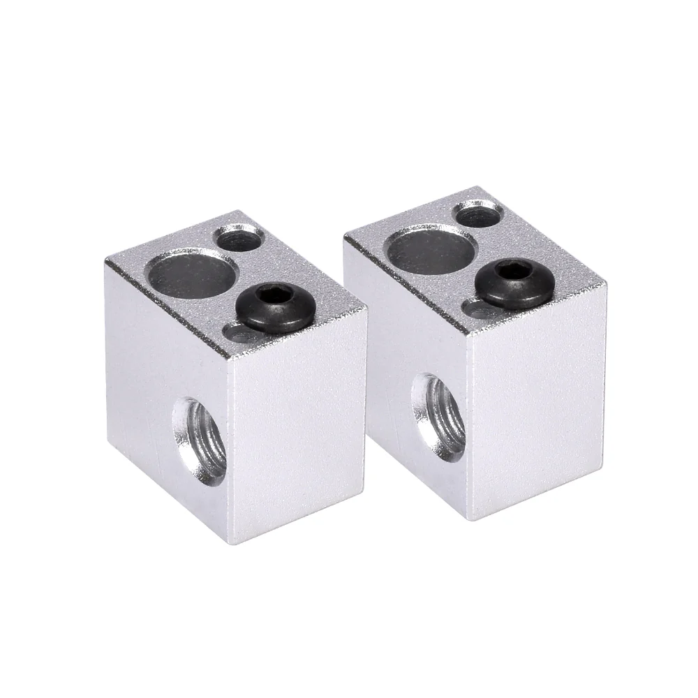 V5 Heater Block Aluminum Block V5 Silicone Sock 3D Printer Parts Fit J-head Hotend Bowden Extruder To Thermistor - Image 4