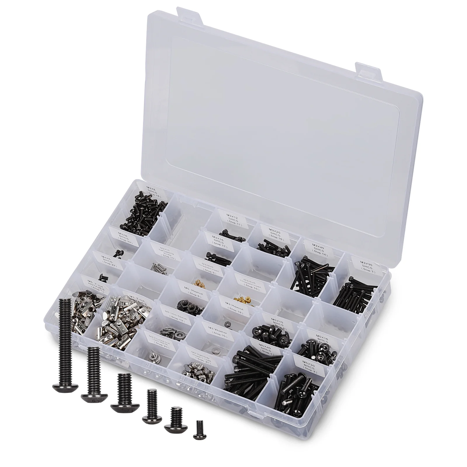 Voron 2.4 CNC Parts Kit V2.0 - DIY Kits 8 Kits Electronics Cable Fastener Heated Bed Motion Panels Frame CNC - Image 30
