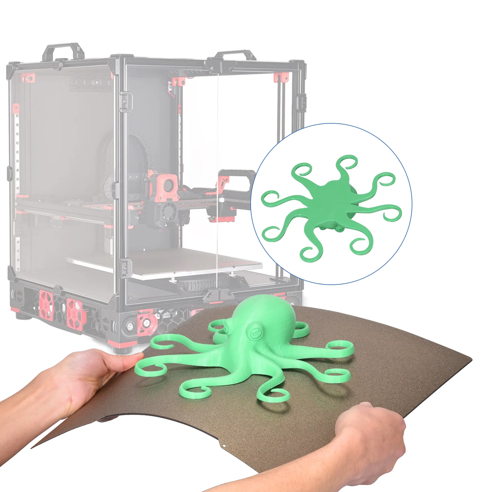 Voron 2.4 CNC Parts Kit V2.0 - DIY Kits 8 Kits Electronics Cable Fastener Heated Bed Motion Panels Frame CNC - Image 35