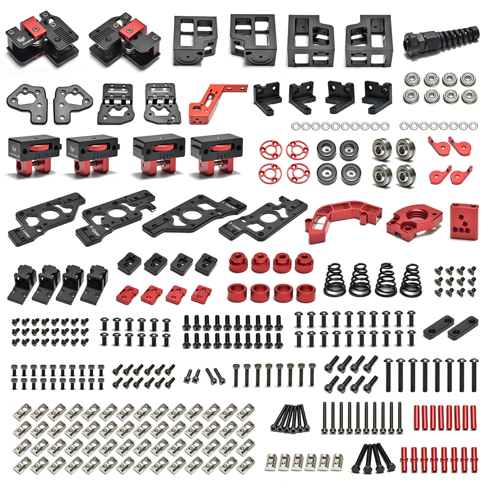 Voron 2.4 CNC Parts Kit V2.0 - DIY Kits 8 Kits Electronics Cable Fastener Heated Bed Motion Panels Frame CNC - Image 4