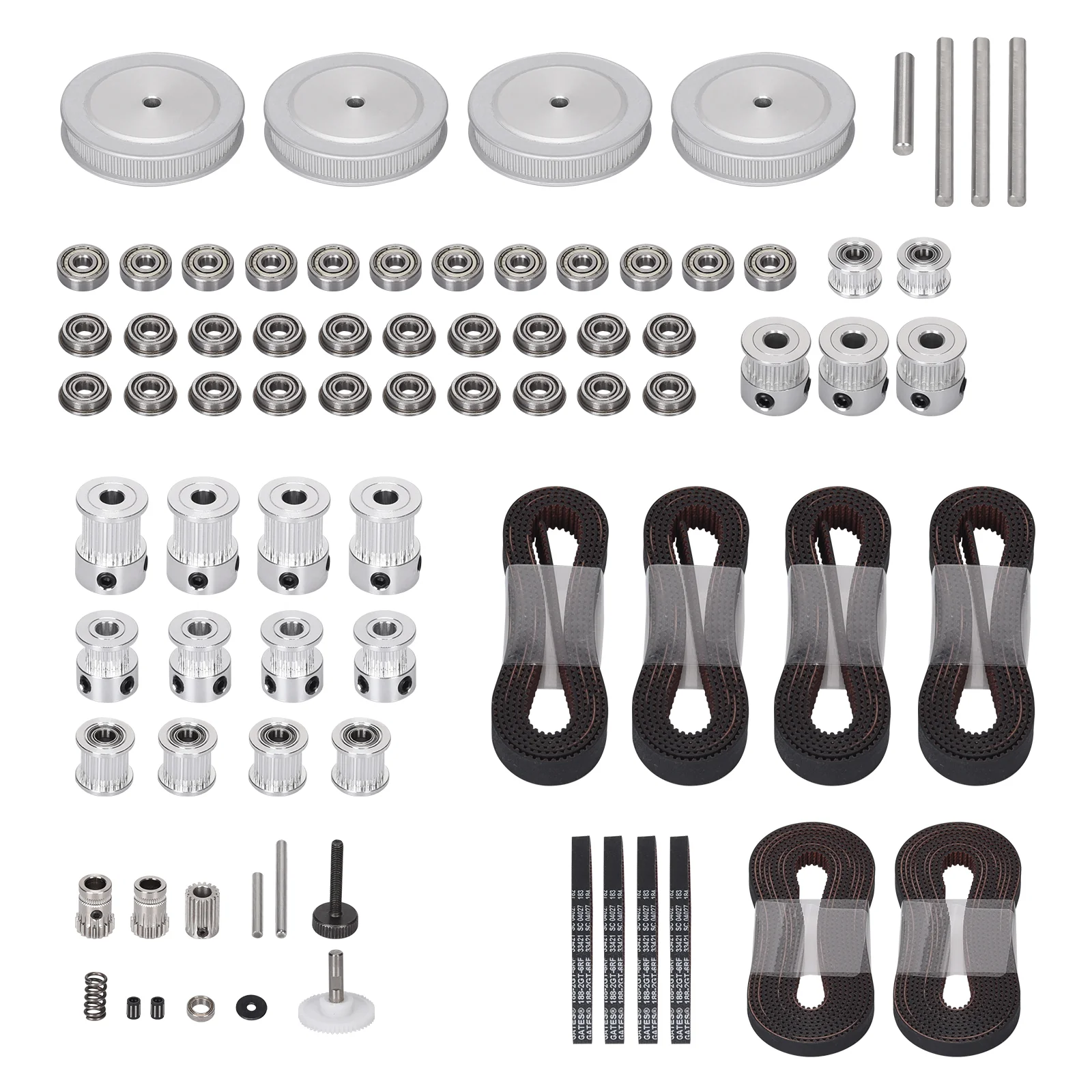 Voron 2.4 CNC Parts Kit V2.0 - DIY Kits 8 Kits Electronics Cable Fastener Heated Bed Motion Panels Frame CNC - Image 47