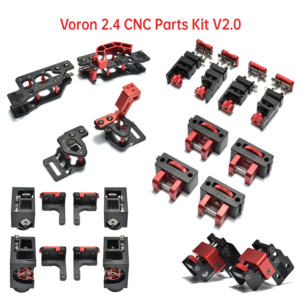 Voron 2.4 CNC Parts Kit V2.0 - DIY Kits 8 Kits Electronics Cable Fastener Heated Bed Motion Panels Frame CNC - Image 5